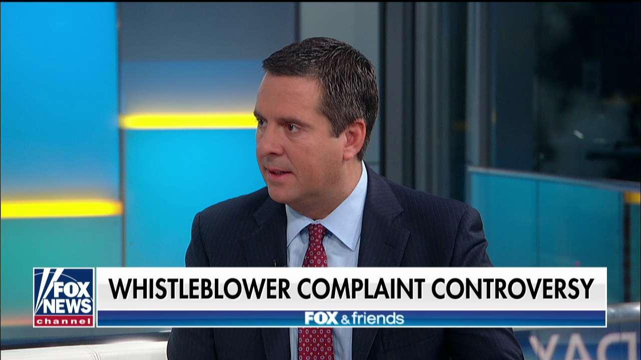 Devin Nunes on Ukraine whistleblower controversy: 'Doesn't it feel like Russia hoax all over again?'