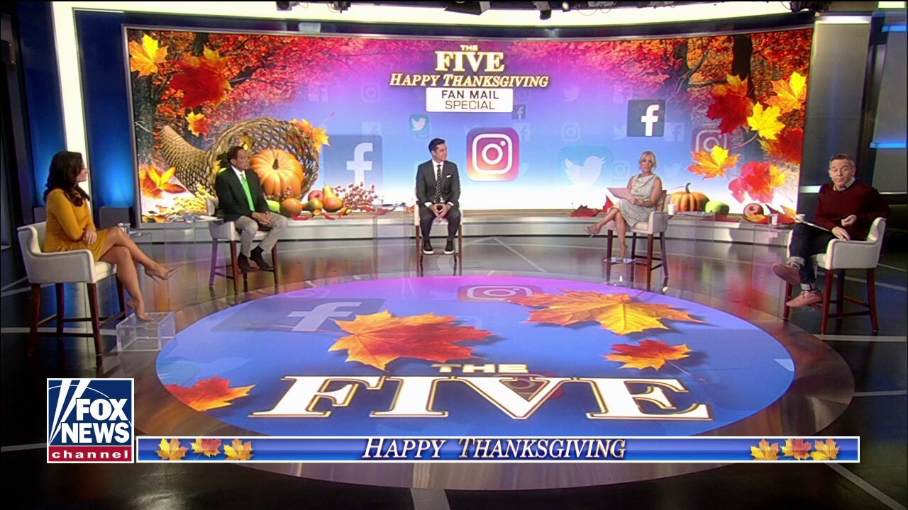 Fox News hosts reflect on childhood heroes in Thanksgiving edition of 'The Five'