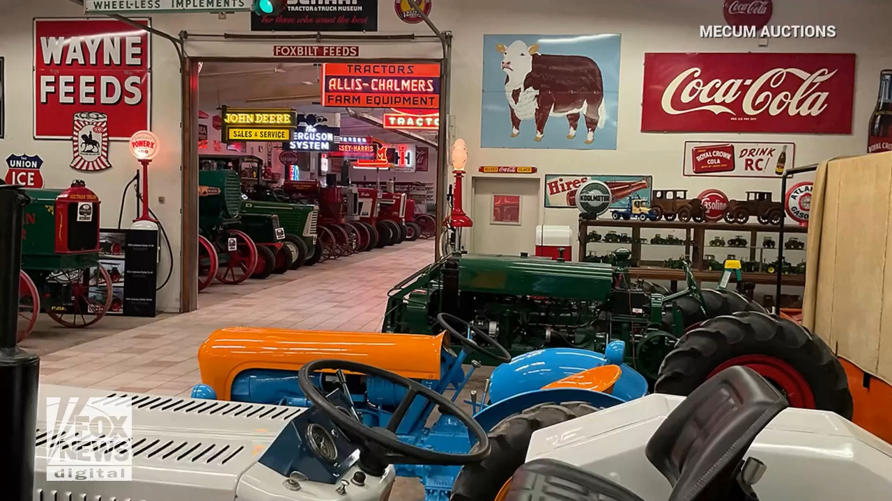 Amazing tractor and truck museum collection being auctioned