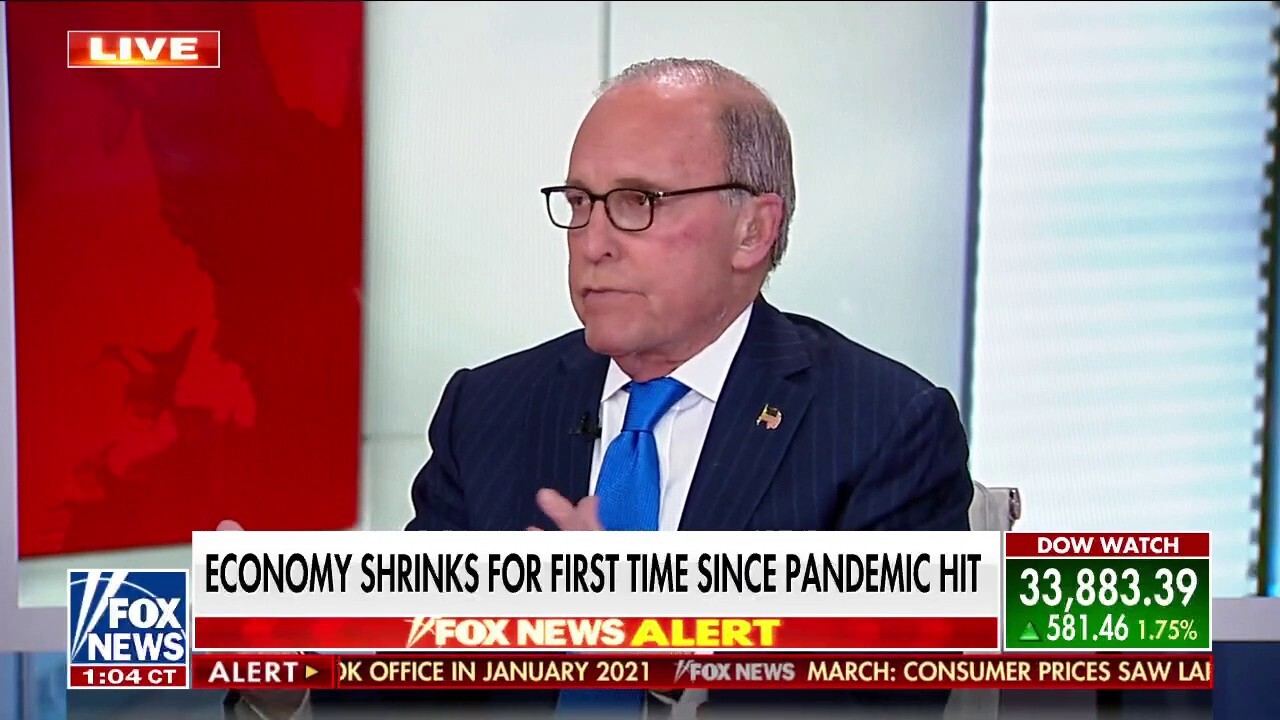 Kudlow warns US 'could be on the front end of a recession'