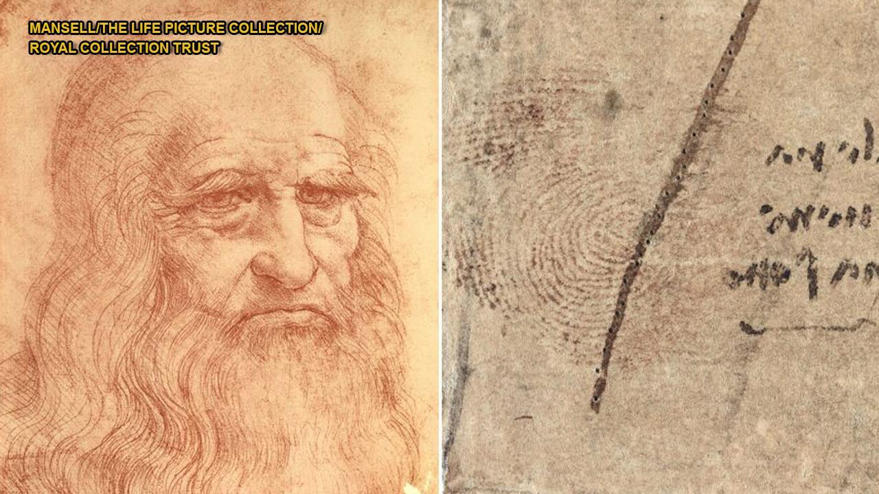 Leonardo Da Vinci's thumbprint discovered in drawing owned by Queen Elizabeth