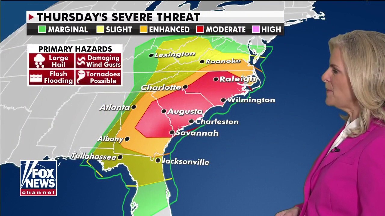 National Forecast, March 17 Fox News Video