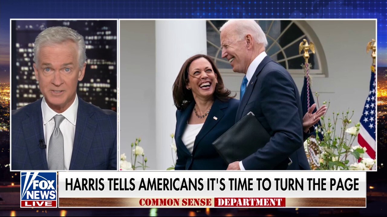 Trace Gallagher: The page Kamala Harris wants to turn was written by her and her boss