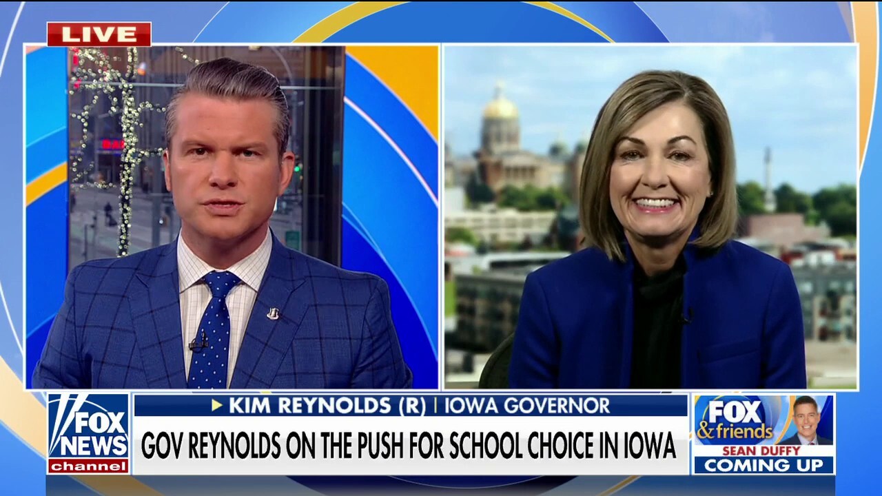 Parents 'want' school choice, students 'deserve' it: Gov. Kim Reynolds