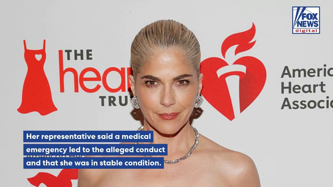 Selma Blair in custody after alleged altercation with flight crew on Delta plane