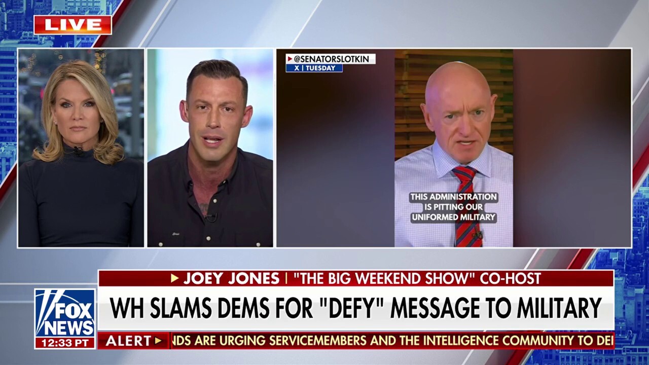 Retired Marine Joey Jones blasts Dems' 'defy' message, reveals what 'put flames through' him