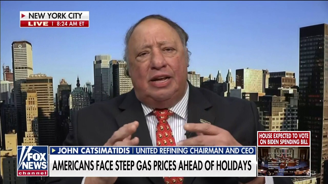 'They are trying to punish the American oil industry' - John Catsimatidis on Biden policy