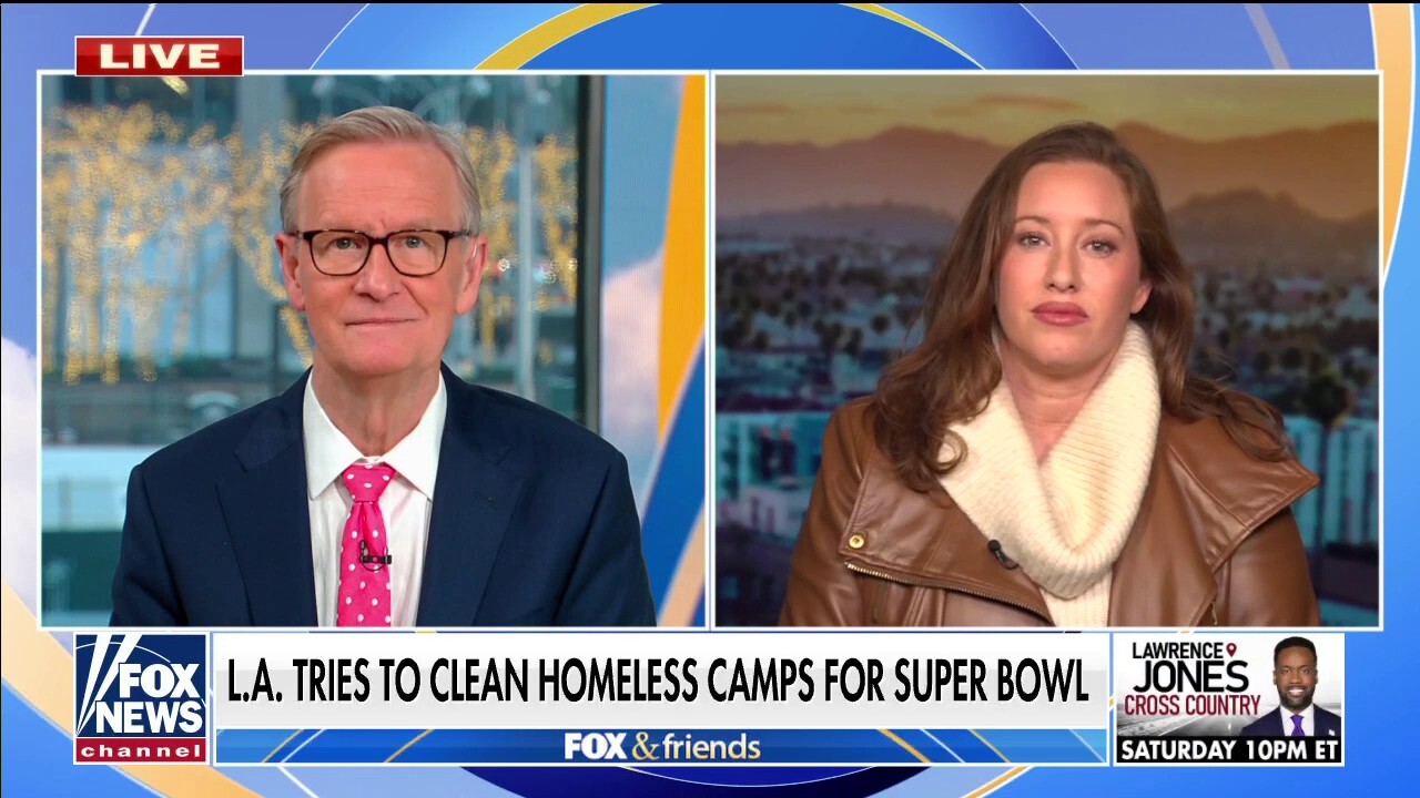 LA clearing homeless camps ahead of Super Bowl while politicians offer 'Band-Aid solutions': Venice resident