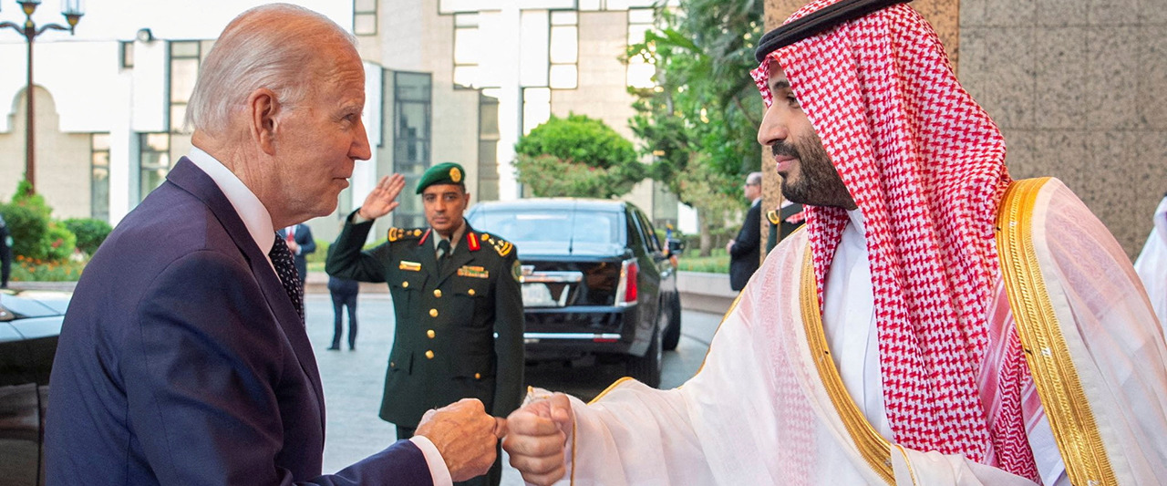 President Biden meets with Saudi Crown Prince Mohammed bin Salman