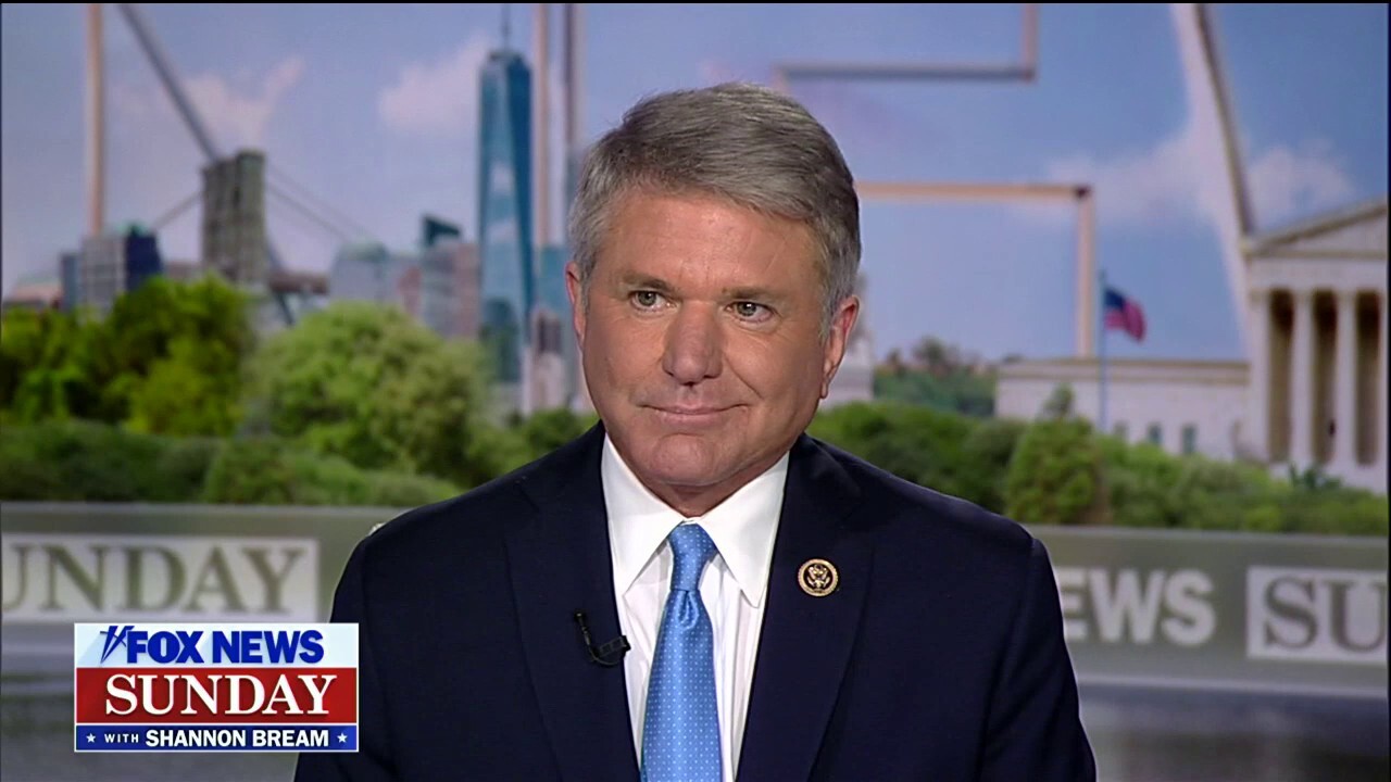 Rep. Michael McCaul, R-Texas, joined 'Fox News Sunday' to discuss how Biden is 'leading from behind' with foreign policy as tension with Iran, China, and other nations continues to mount. 