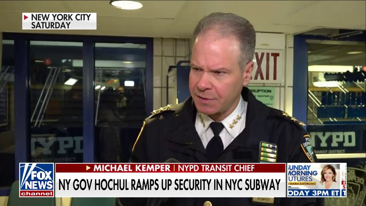 Fox News gets behind-the-scenes look into NYPD ramping up security in NYC subways