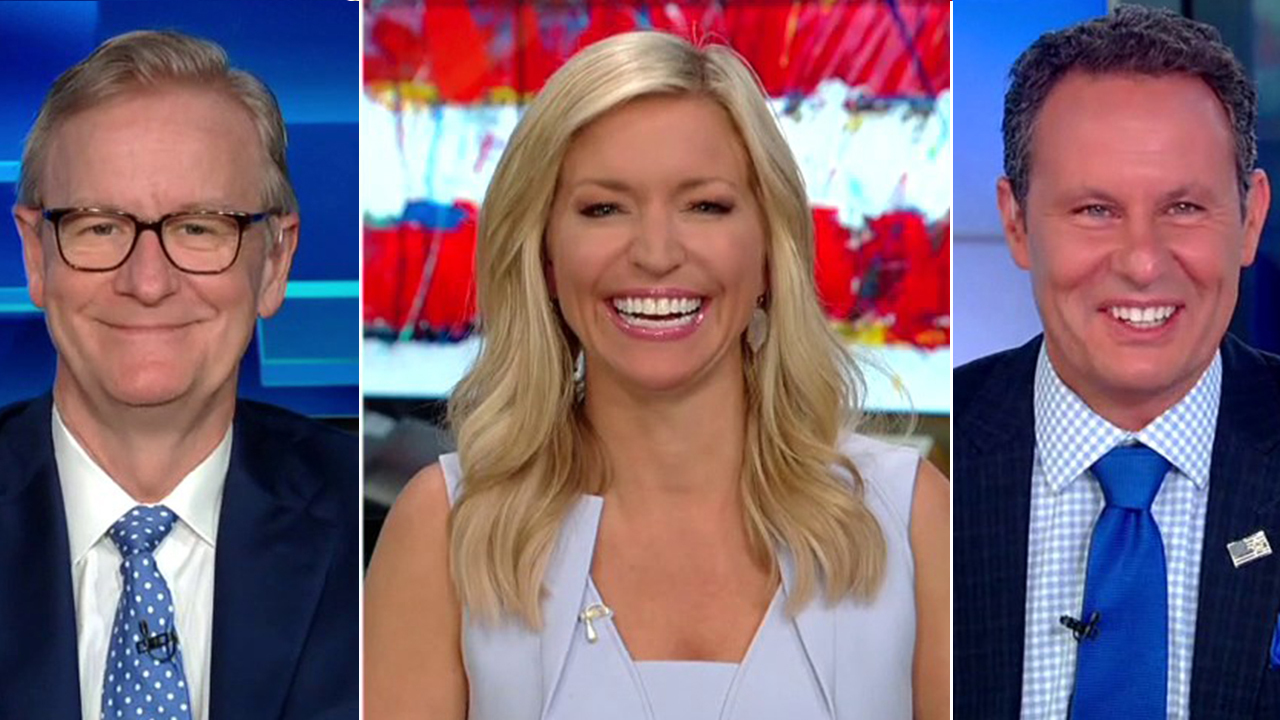 'Fox & Friends' cohosts return to NYC studio after three months apart