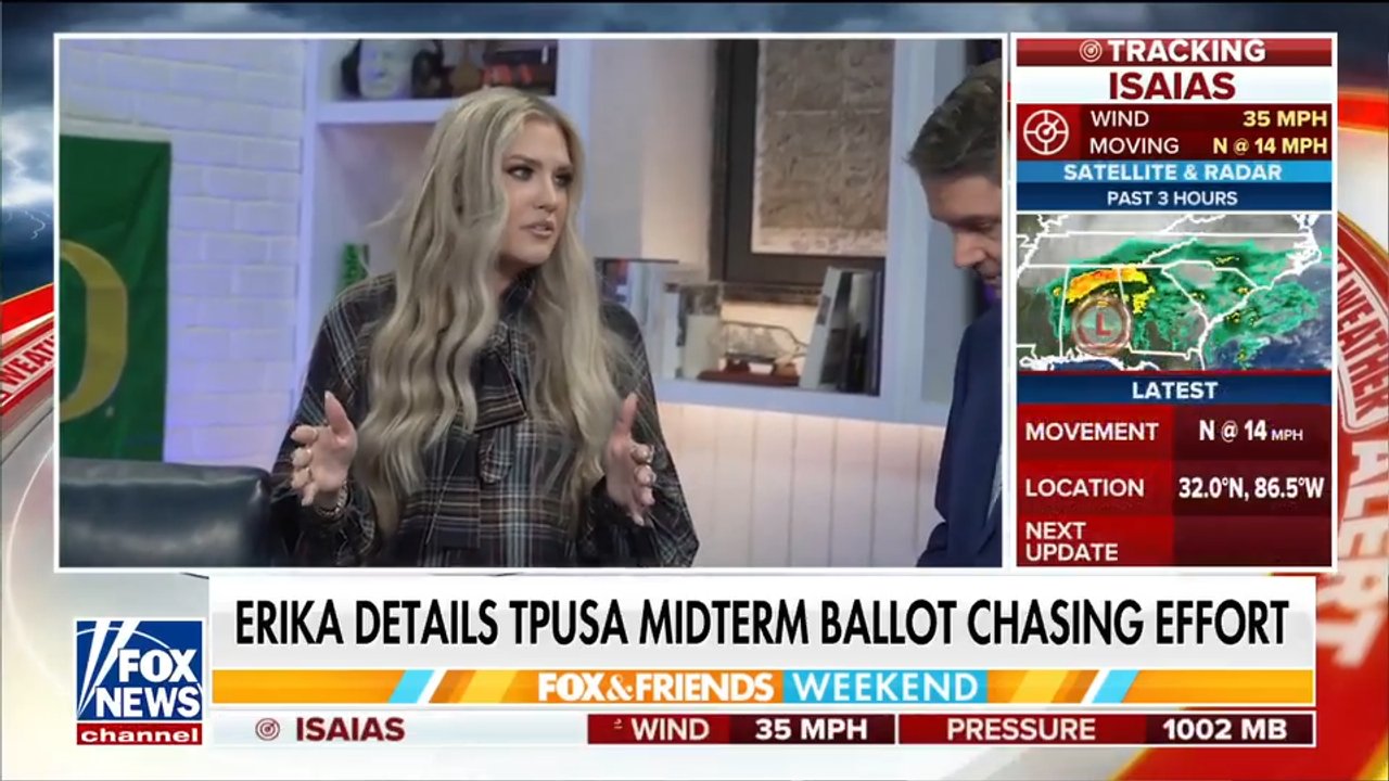 Erika Kirk details Turning Point USA's midterm ballot-chasing efforts