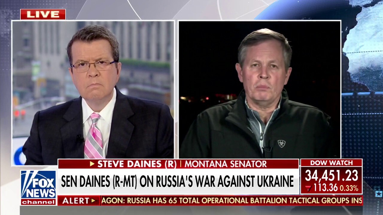 Steve Daines is first US senator to enter war-torn Ukraine