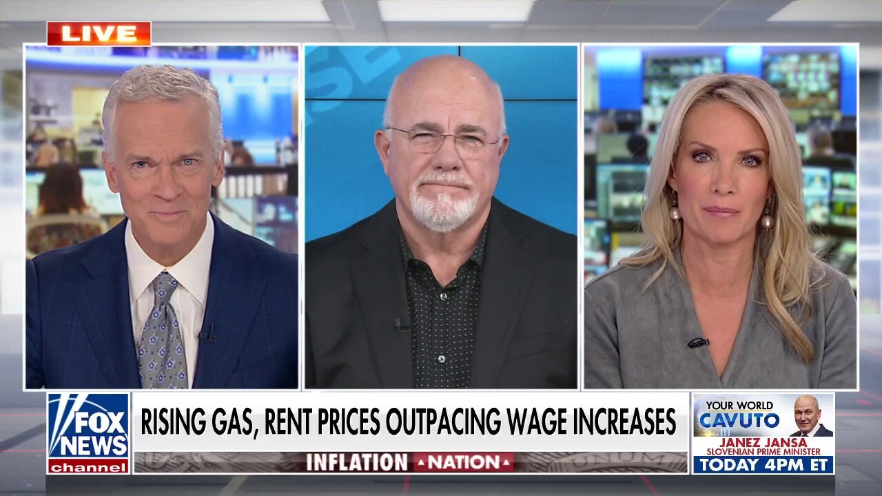 Dave Ramsey on 'America's Newsroom': Gas prices, inflation are '100%' Biden's fault