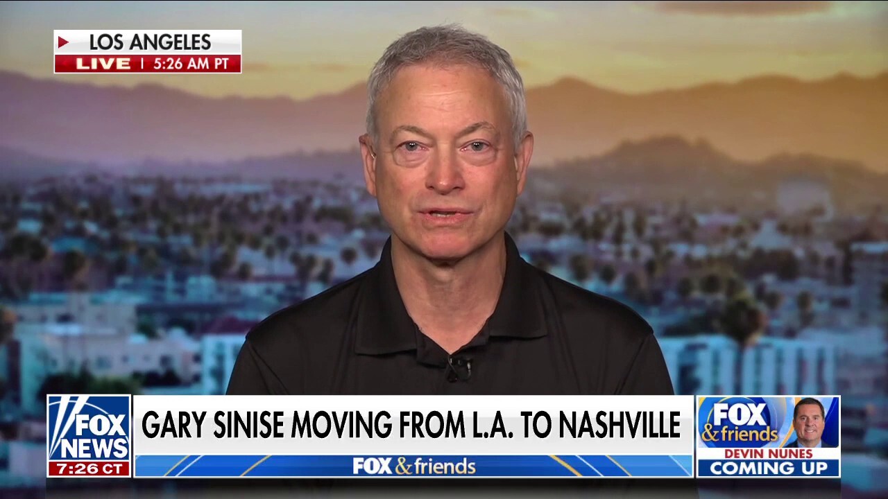 Actor Gary Sinise moves foundation from California to Nashville