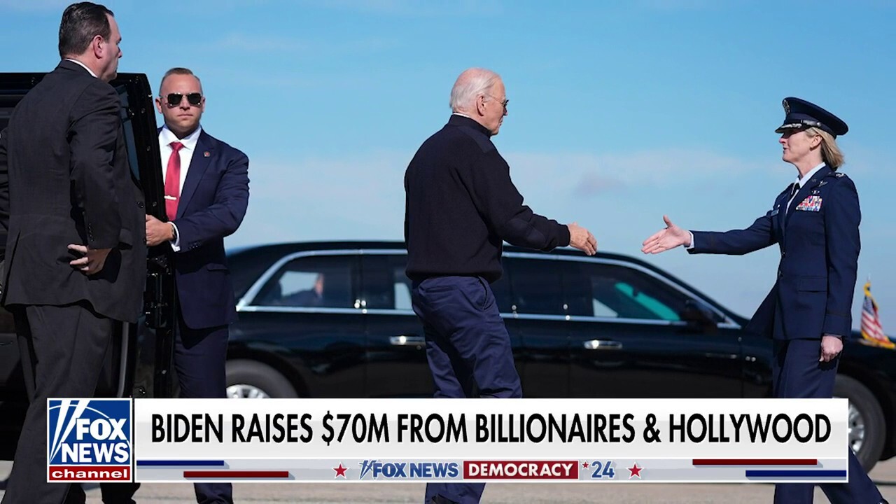Biden hauls in $70 million in donations from Hollywood, billionaires