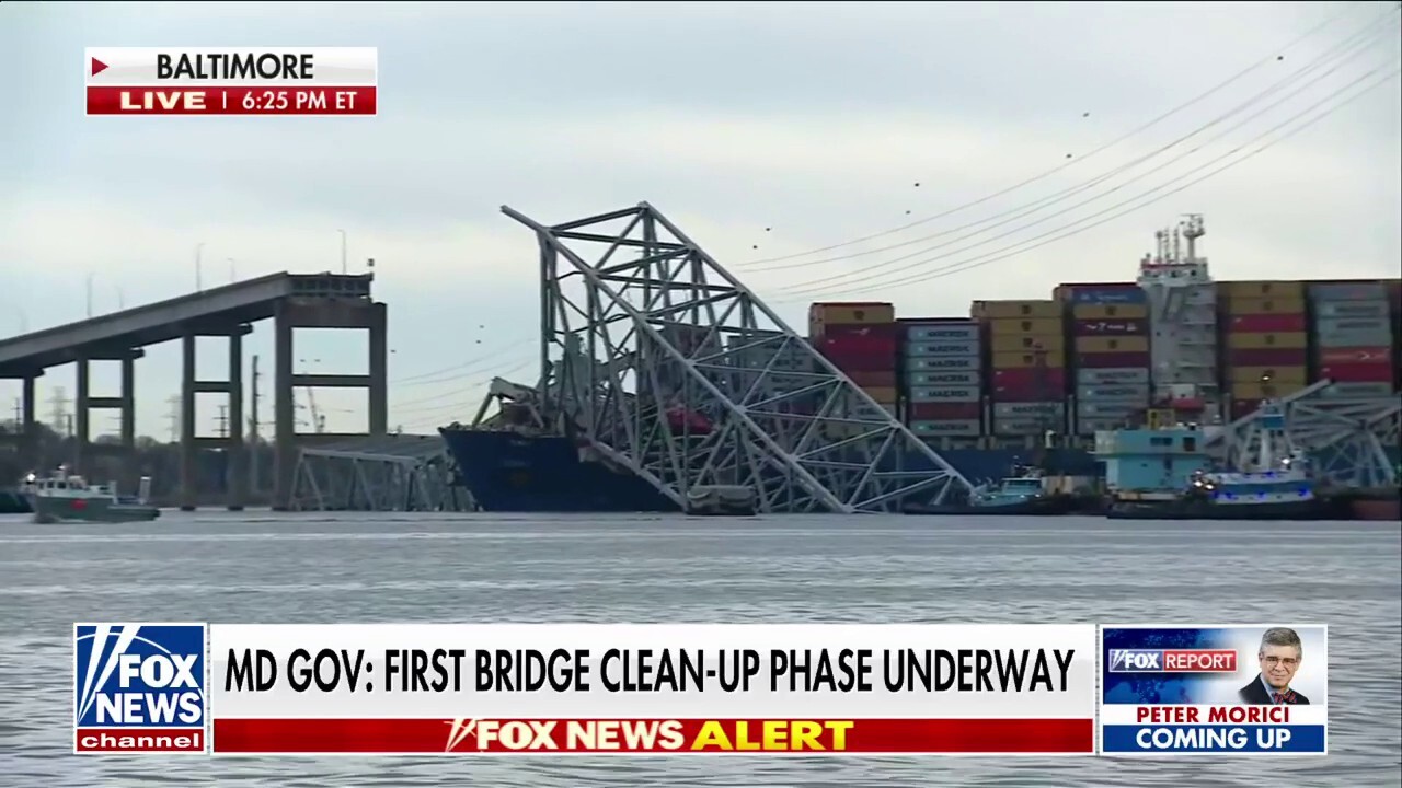 Operations 'ramping up' in Baltimore bridge collapse clean-up: Madeleine Rivera