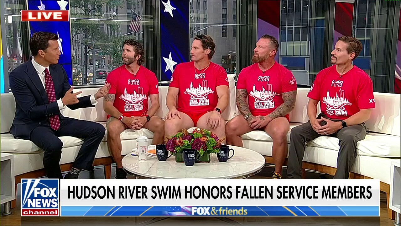 Navy SEAL swim honors military veterans and their families