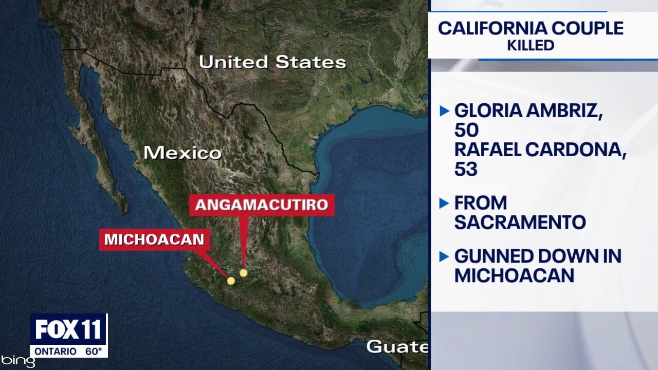 California couple killed in Mexico while on vacation