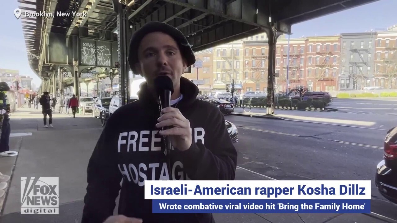Rapper Kosha Dillz, an Israeli-American, wrote the combative viral video hit “Bring the Family Home”