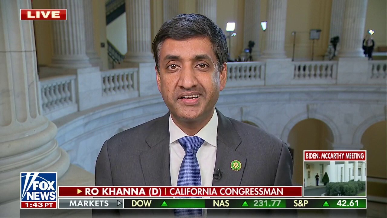 Ro Khanna: Let's have conversations 'after we pay our debts'