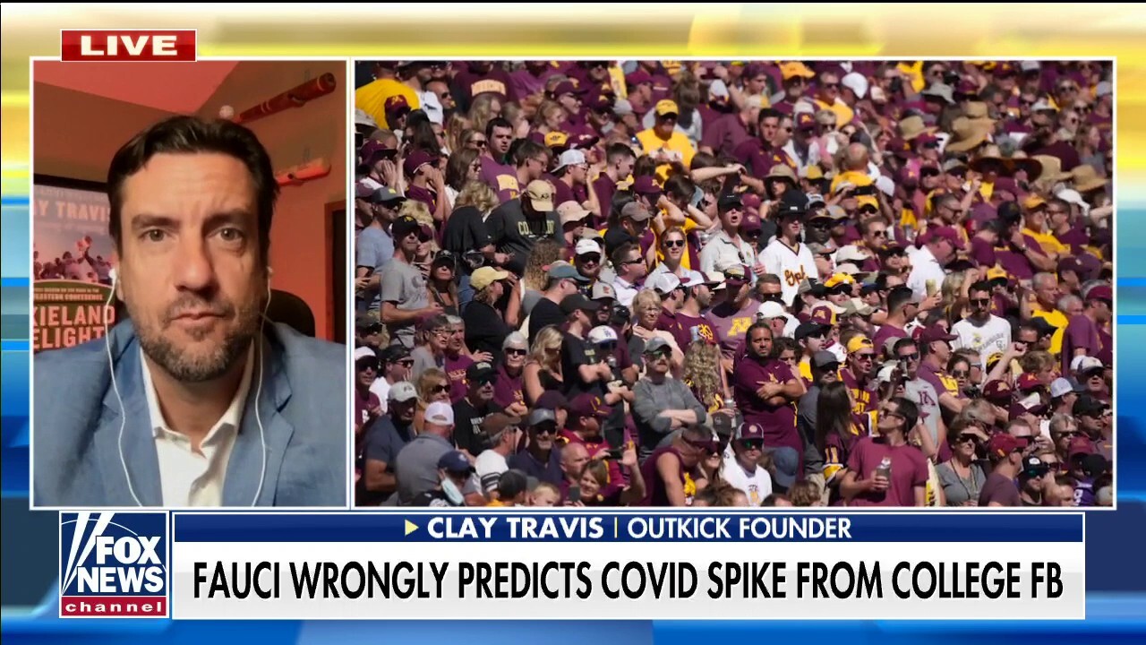  Clay Travis: Fauci was wrong about college football games being super-spreader events