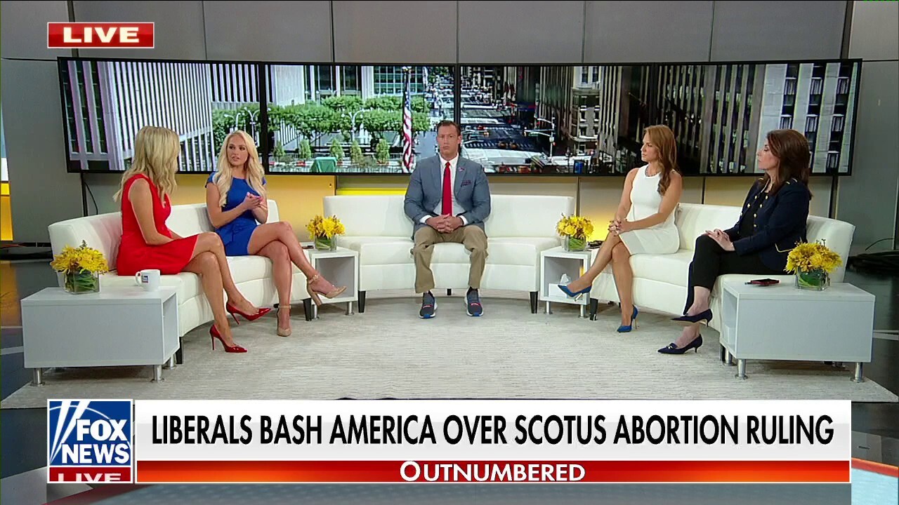 'Outnumbered' on liberals bashing America over Supreme Court abortion ruling 