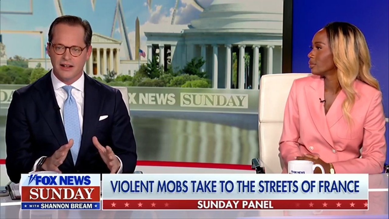 'Fox News Sunday' panel discusses violent student protests in France