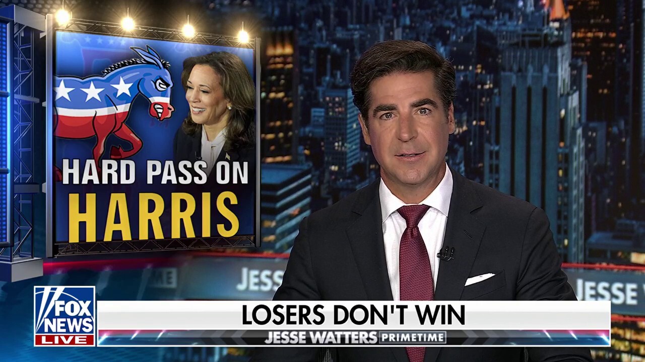 Kamala Harris talking more is 'not the answer,' says Jesse Watters