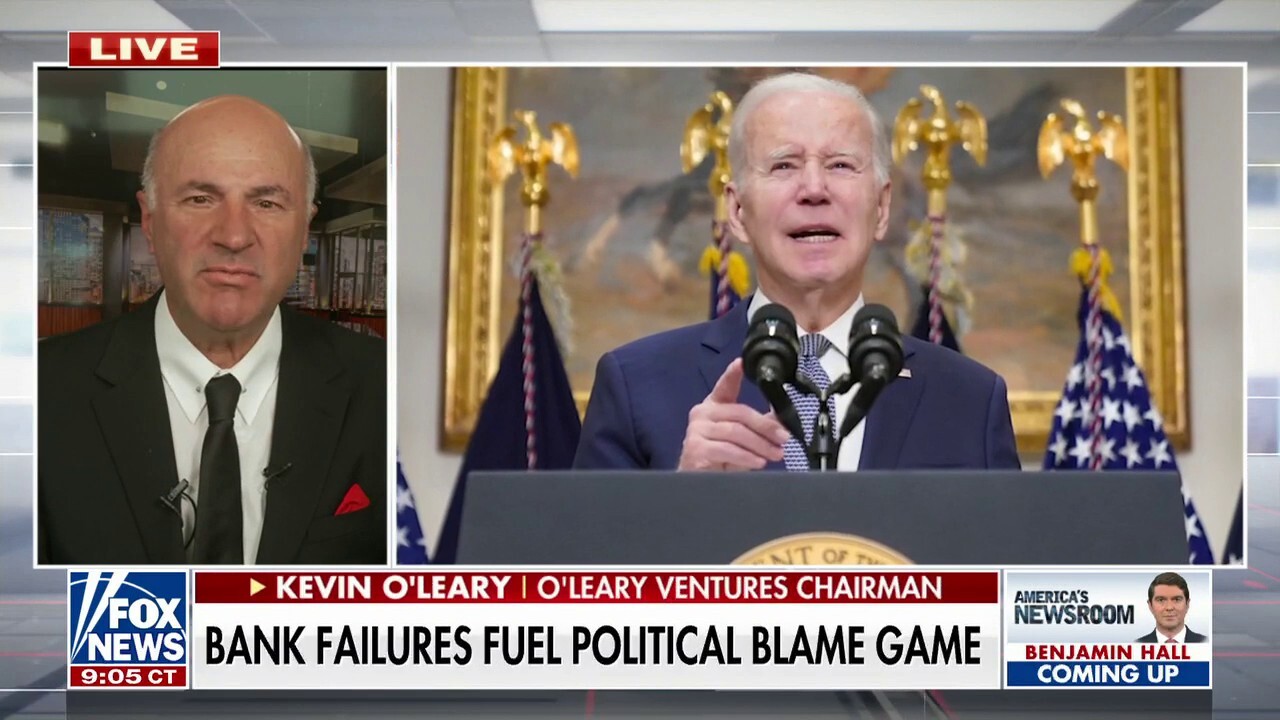 Kevin O'Leary rejects Biden admin's response to SVB collapse: 'We should not have done this'