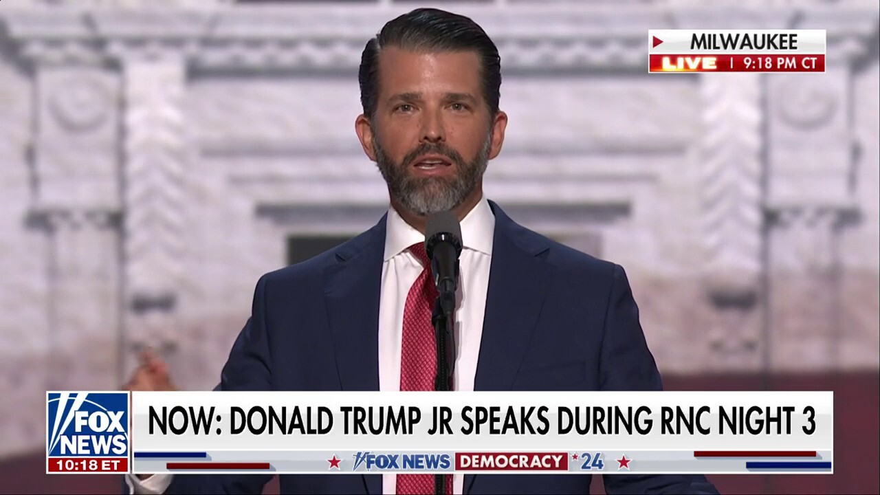 Donald Trump, Jr.: My father showed 'America's character'