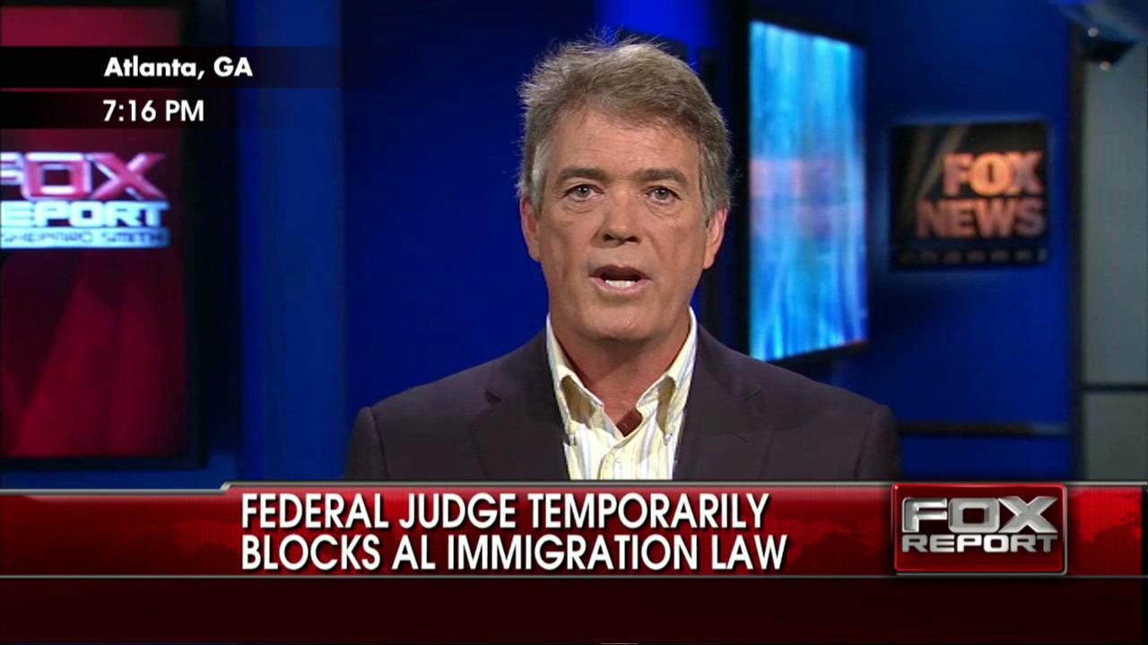Federal Judge Temporarily Blocks AL Immigration Law