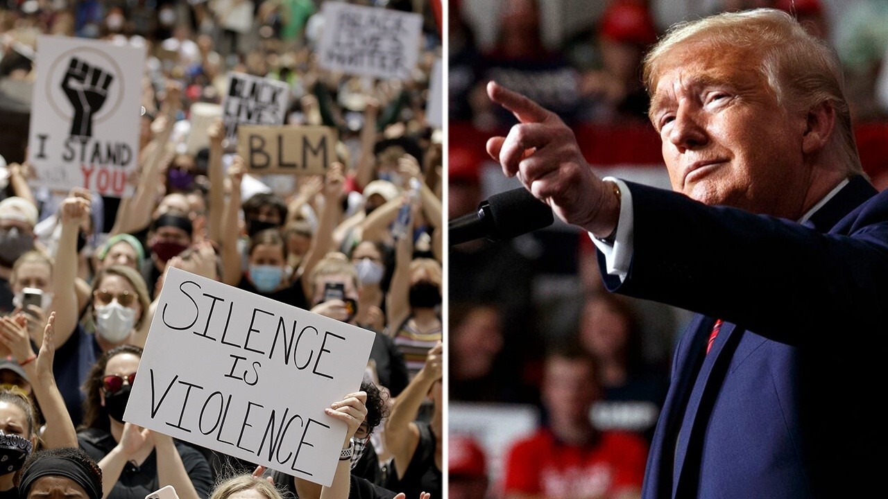 Media slam Trump rally over COVID-19 concerns but not mass protests