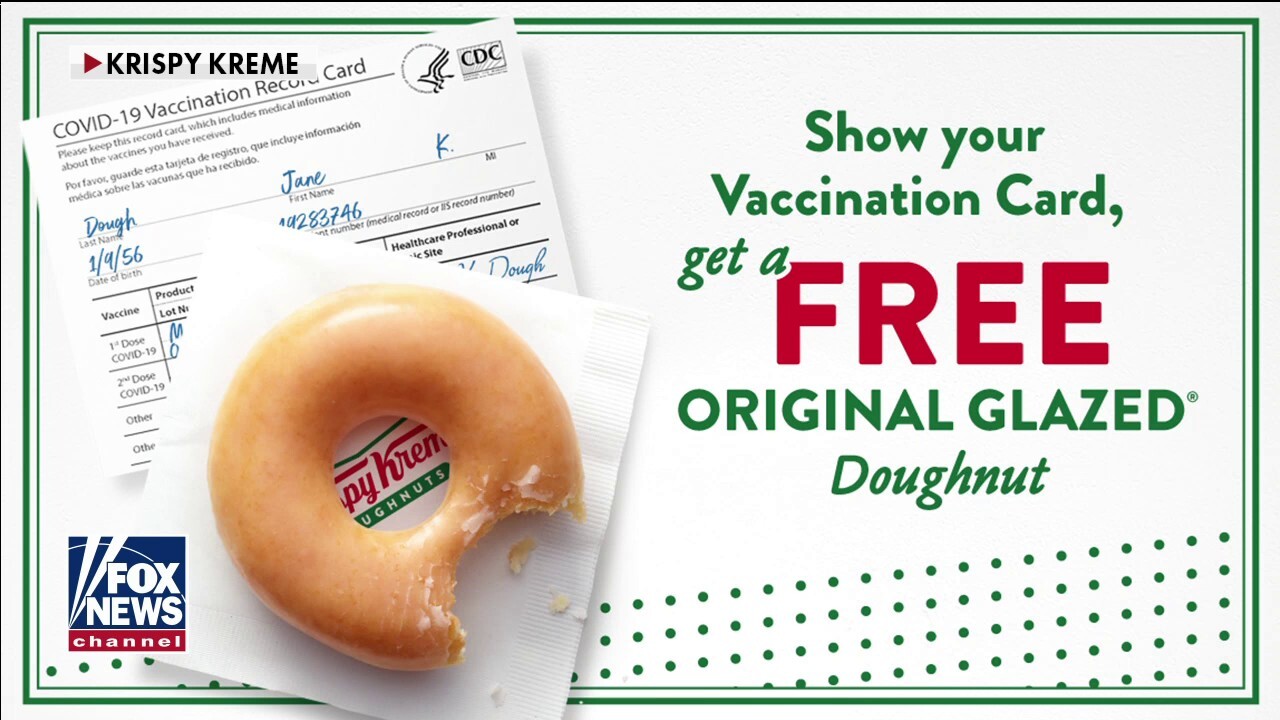Krispy Kreme CEO on giving free doughnuts to COVID vaccine recipients