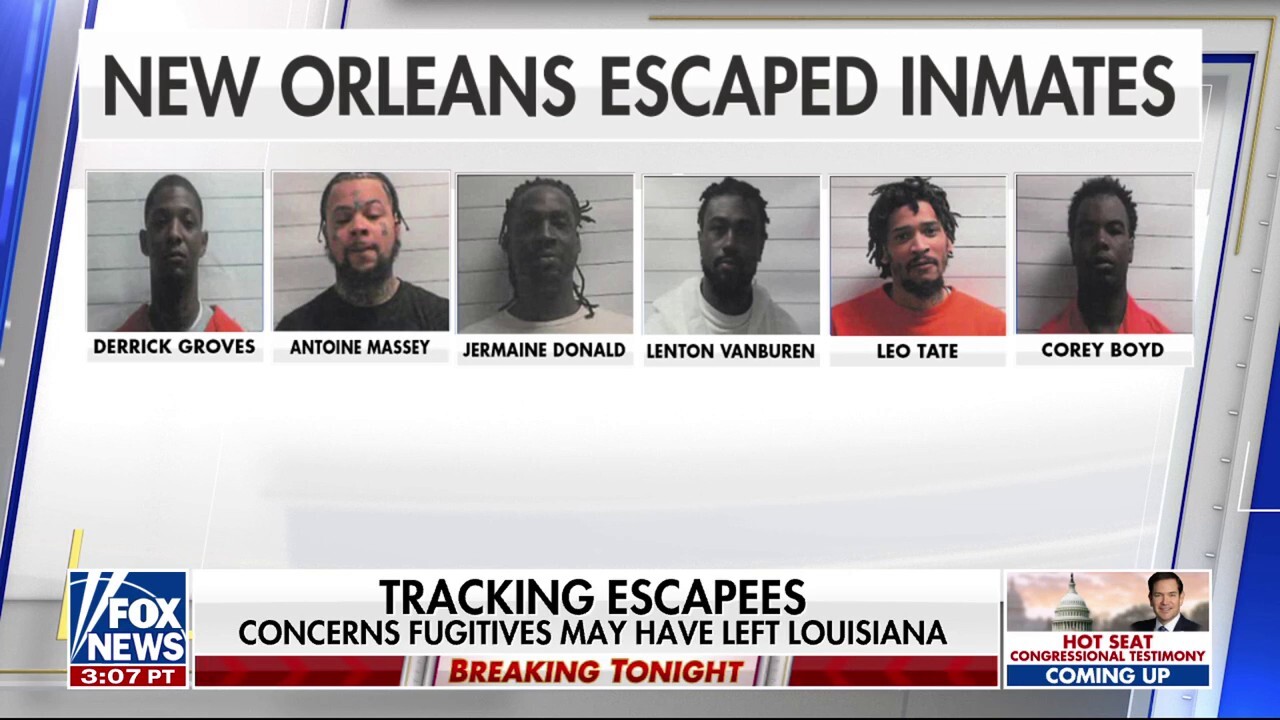 Fox News correspondent Nate Foy has the latest on the manhunt for six remaining fugitives who fled from prison and the maintenance worker accused of aiding their escape on 'Special Report.'