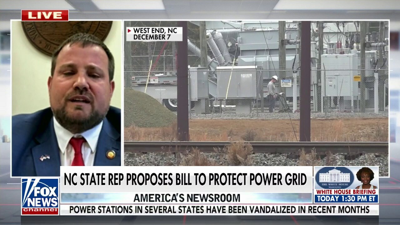 NC state rep proposes power grid legislation to protect energy resources