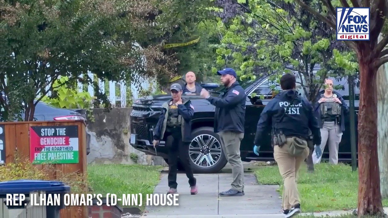 Rep. Ilhan Omar's DC home searched by HSI agents