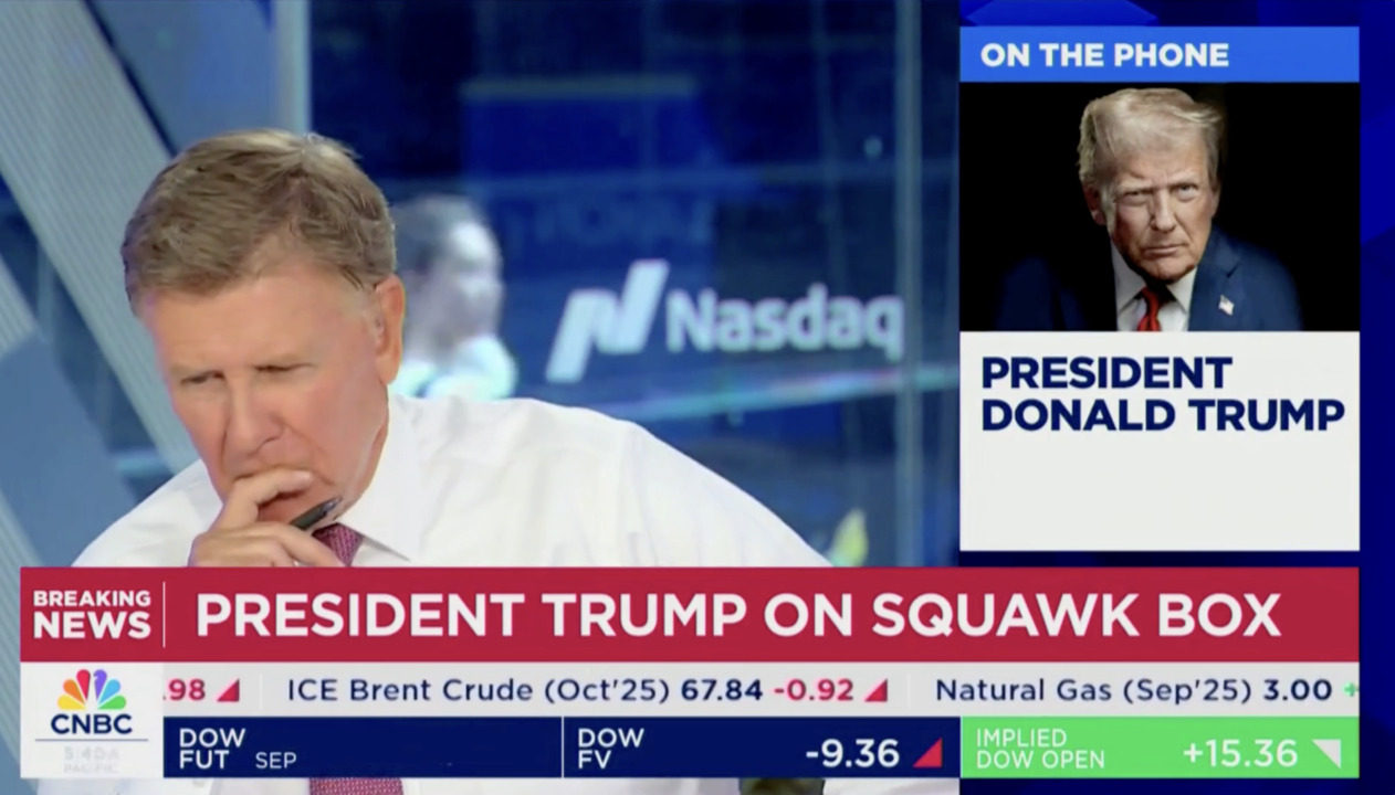 Trump fires back at 'low-IQ' Jasmine Crockett in CNBC interview