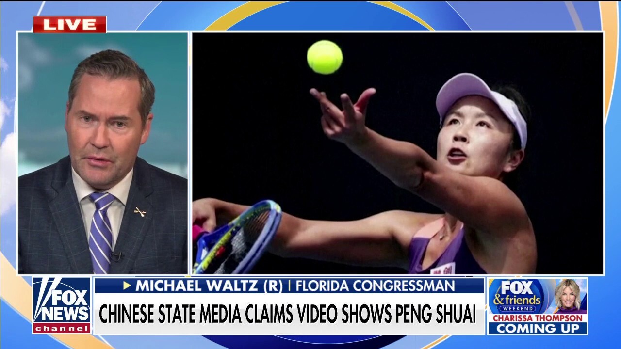 Rep. Waltz: US cannot 'turn a blind eye' to China amid concerns over missing Tennis star