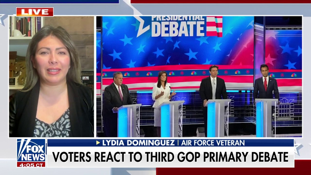 Air Force Veteran Reacts To Gop Primary Debate Fighting For Second Place Behind Trump Fox