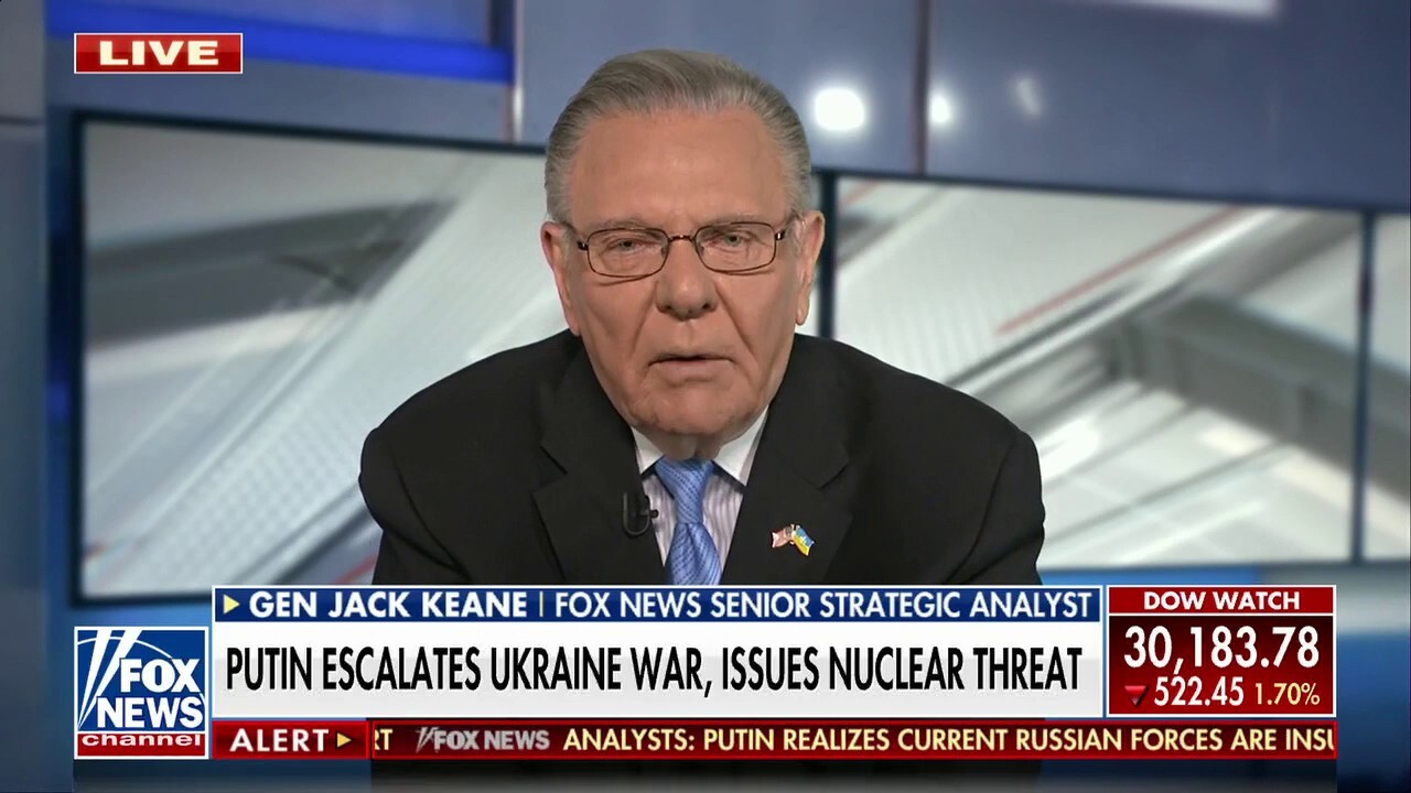 General Jack Keane: This is how Putin loses the war with Ukraine