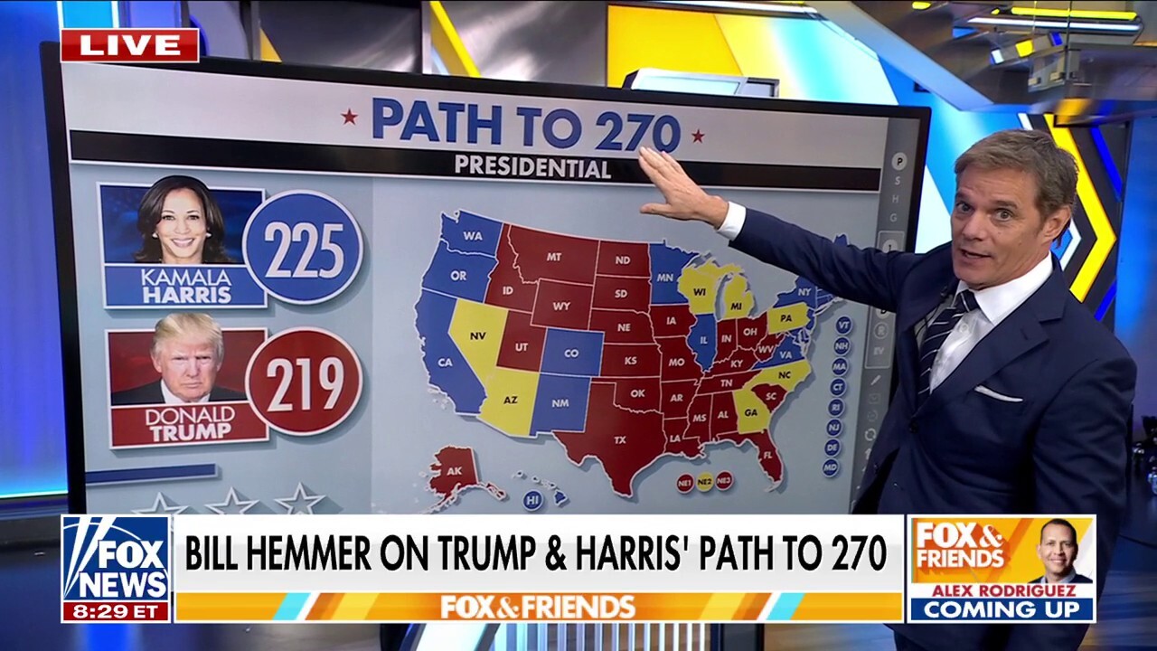 Path to the presidency: How Harris, Trump win the Electoral College