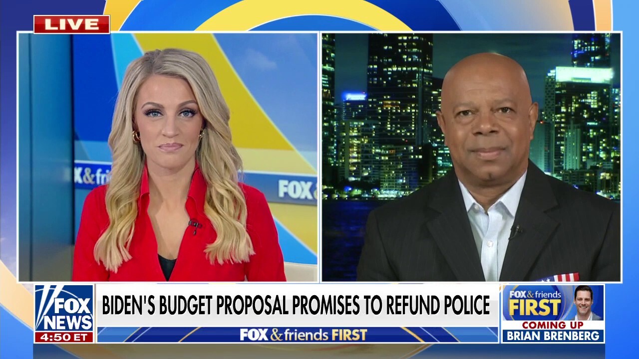 David Webb on Biden's budget proposal promising to refund the police: 'This is politics over police'