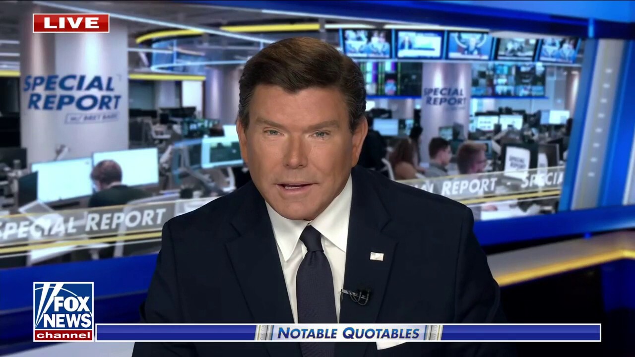 Bret Baier talks the ‘notable’ quotes from the week