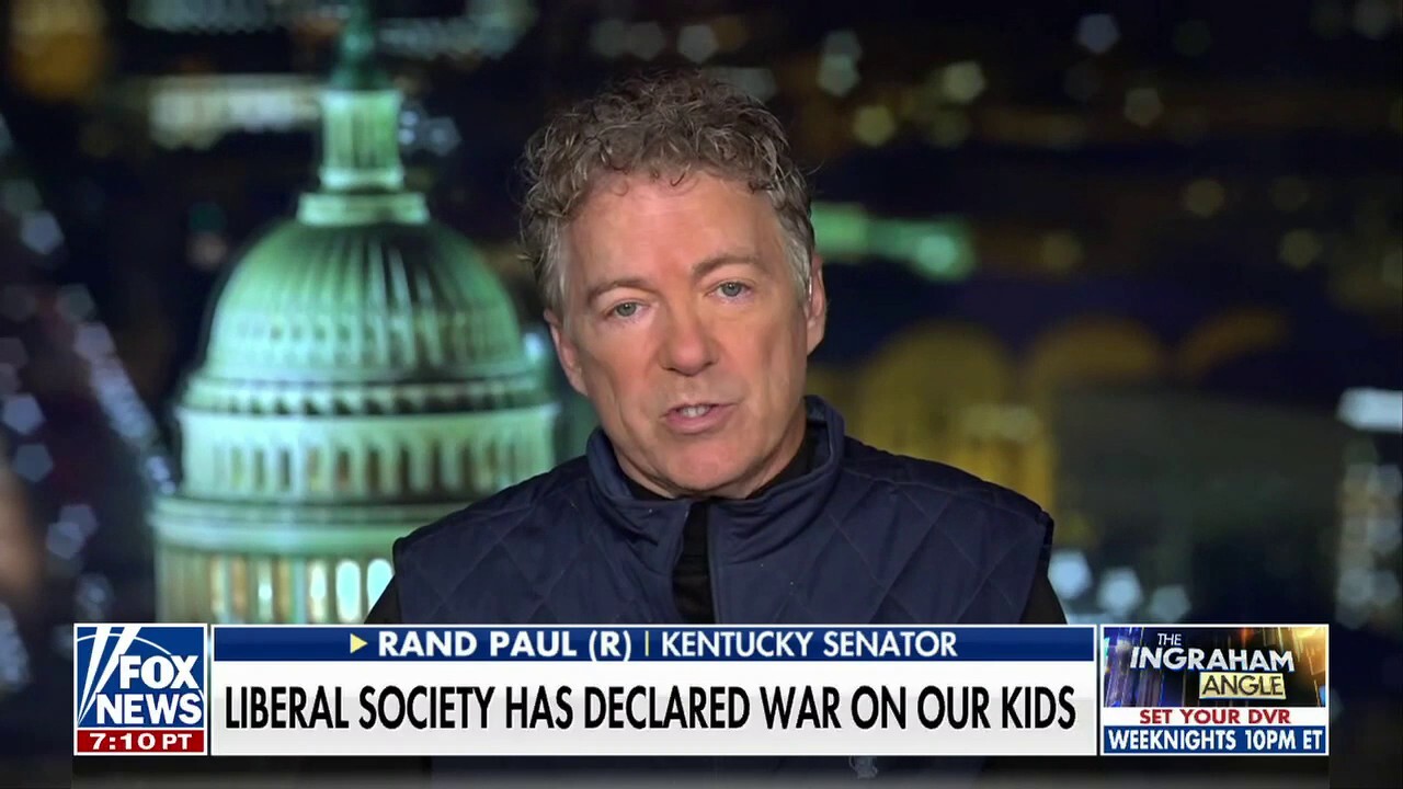 Rand Paul: 'Crazy, left-wing Democrats' impacted our youth's mental health
