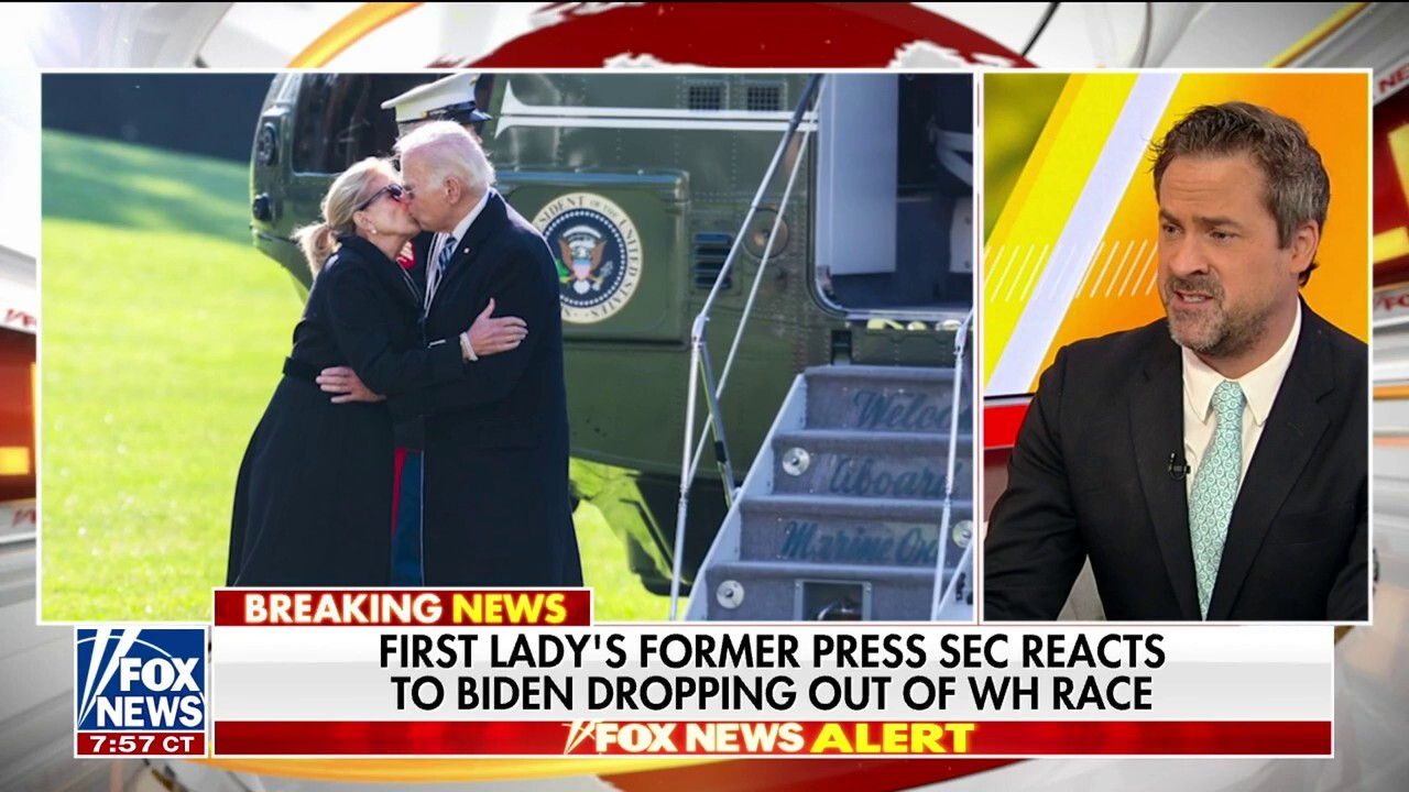 First lady's former press secretary reacts to Biden dropping out: 'Usually a family decision'