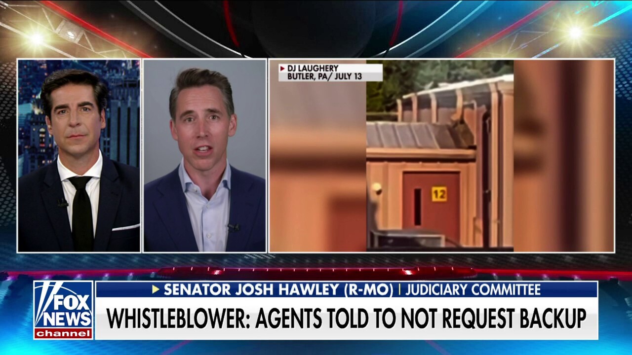  Sen. Josh Hawley on Trump rally shooting: This was an attempt to hold down the resources