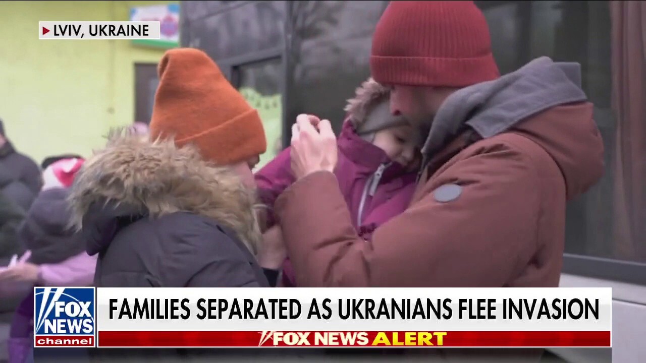 Ukrainians suffer through family separations amid Russian invasion