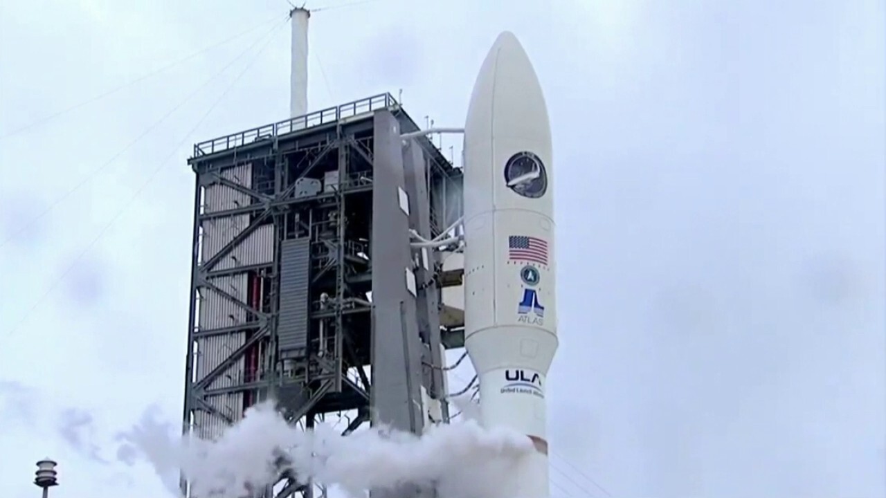 ULA Atlas V launch carrying the USSF-7 mission for the U.S. Space Force
